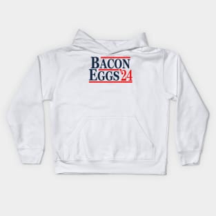 Bacon Eggs 2024 Kids Hoodie